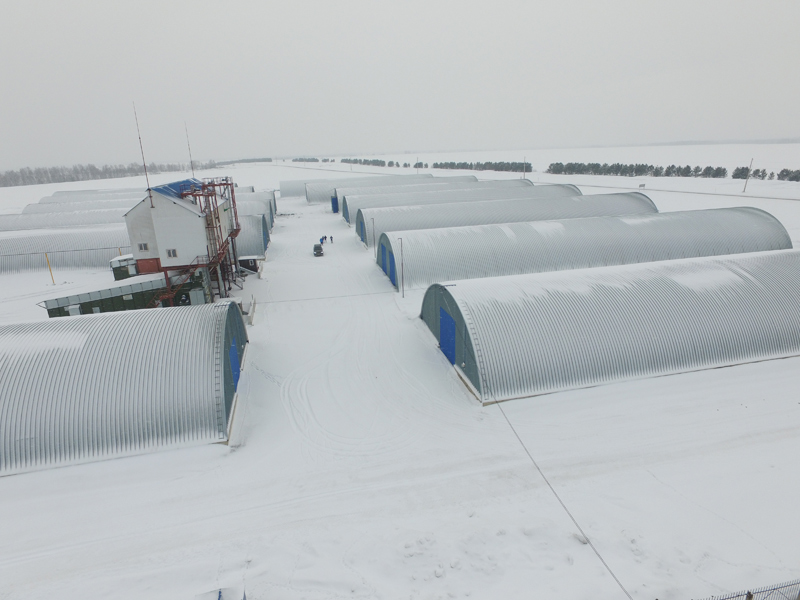 Строительство зернохранилищ в Кемеровской области - Ангары Сибири